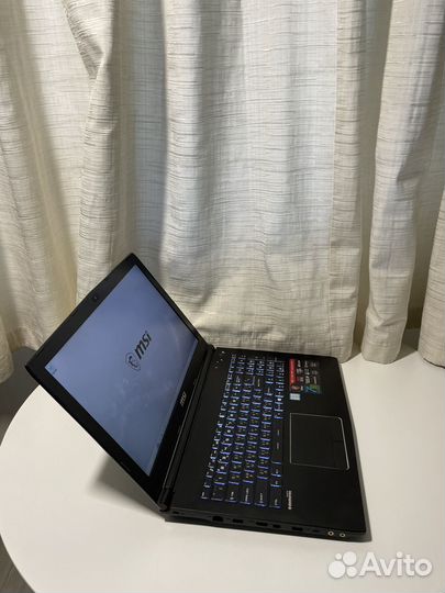 Игровой ноутбук MSI (GTX 1060 / i7 / 1128гб)