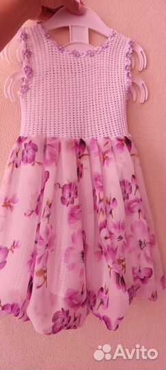 Платье для девочки 92