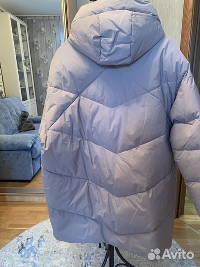 Куртка женская пуховик оверсайз
