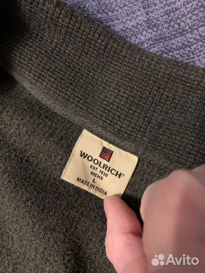 Винтажный свитер Woolrich