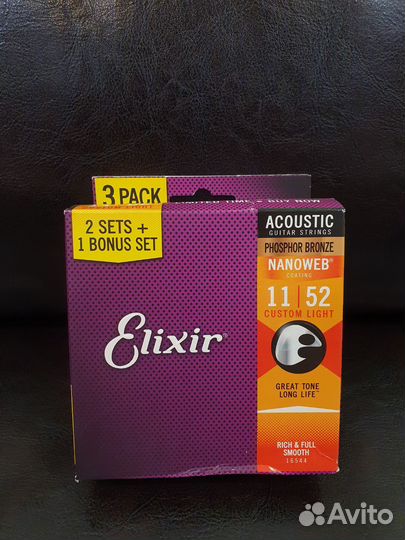 Струны Ernie Ball / Elixir электрогитары акустики