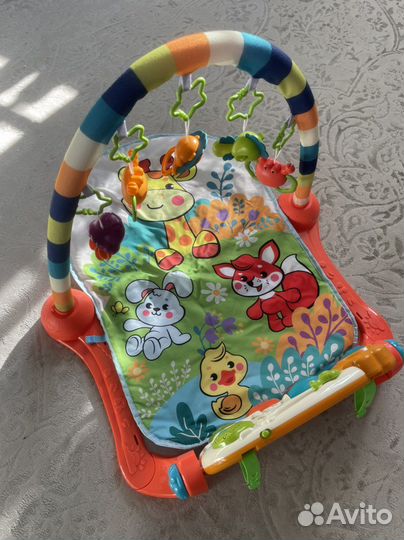 Детский игровой коврик Жирафики с пианино