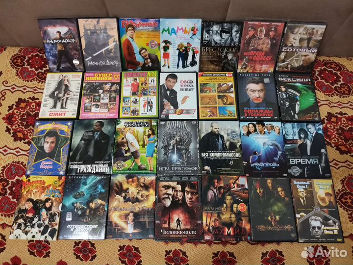 Фильмы и игры на дисках