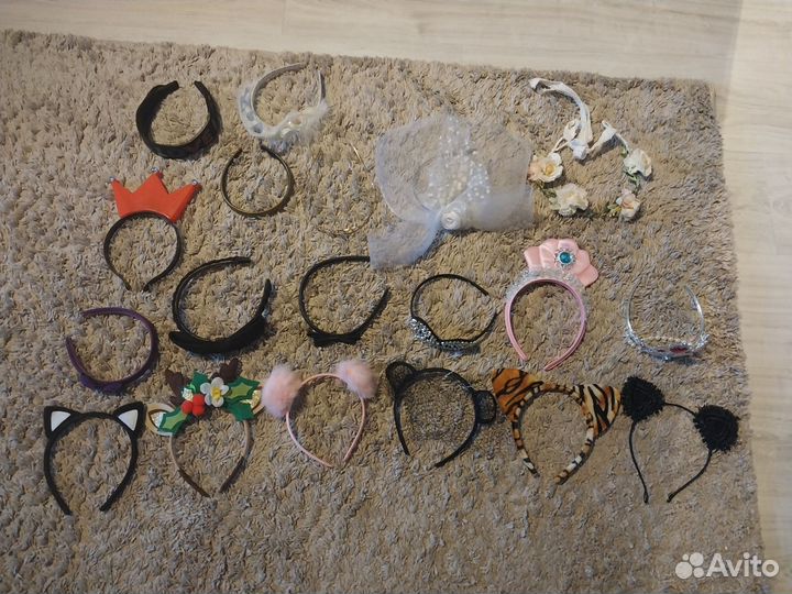Ободки,украшение,заколки