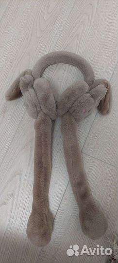 Меховые наушники