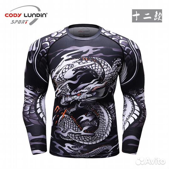 Рашгард для мма cody lundin Black Dragon (р. L)
