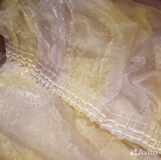 Шторы тюль органза 6 м