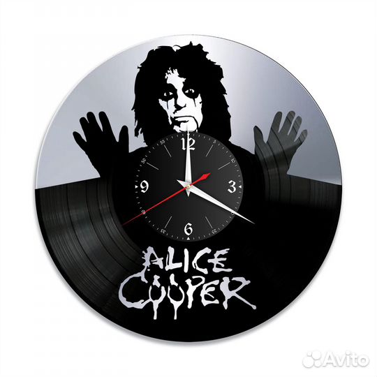 Alice Cooper, серебро №1 часы из винила