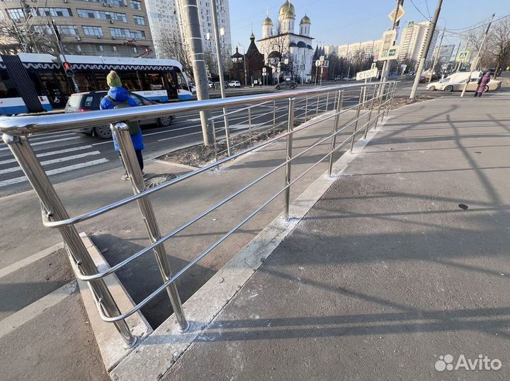 Перила из нержавейки