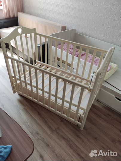 Продаётся детская кроватка Антел Каролина, б/у
