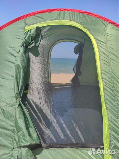 Палатка пляжная 4-х местная самораскладывающаяся