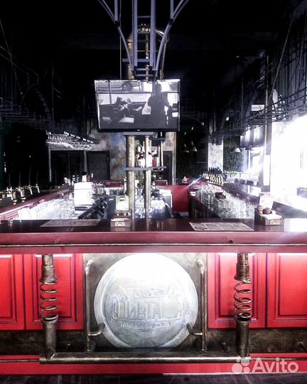 Барная стойка для кафе из искусственного камня