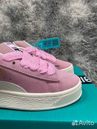 Puma Suede XL Розовые оригинал Poizon