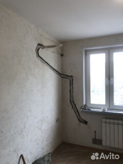 Закладка трассы кондиционера