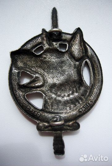 Французский знак Проводник служебной собаки