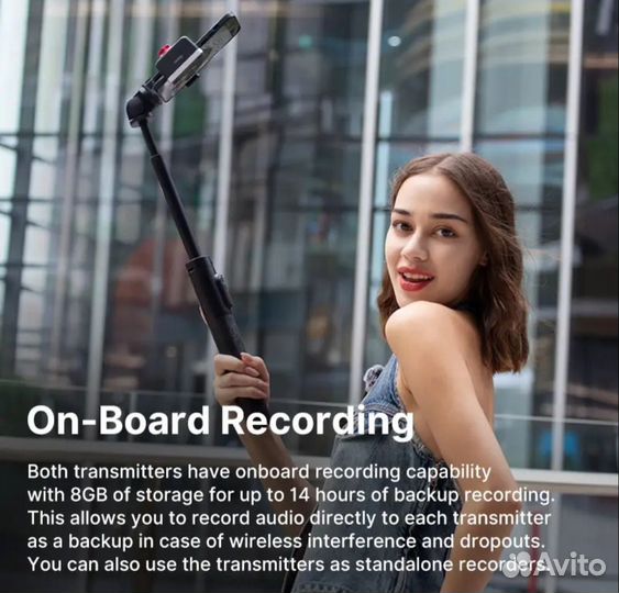 Ulanzi U-mic Беспроводной микрофон Pro-Level AM18