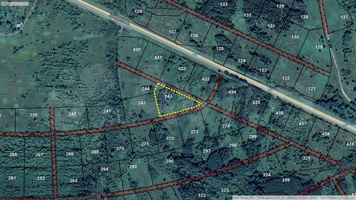 Участок 1,04 га (СНТ, ДНП)