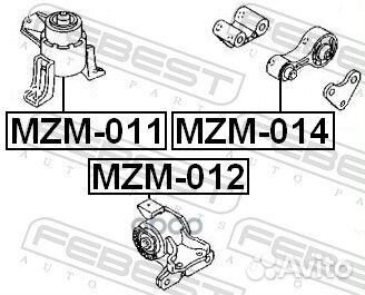 Опора двигателя mazda 6 02-08 правая