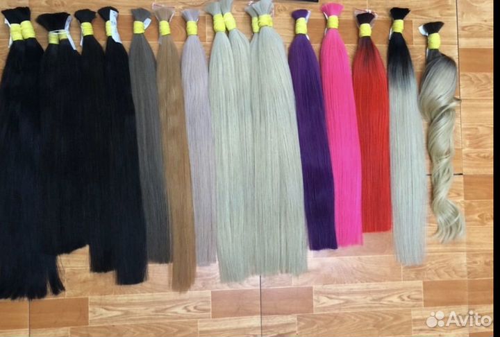 Волосы натуральные