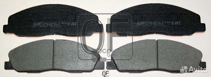 Колодки торм.передн. QF82000 quattro freni