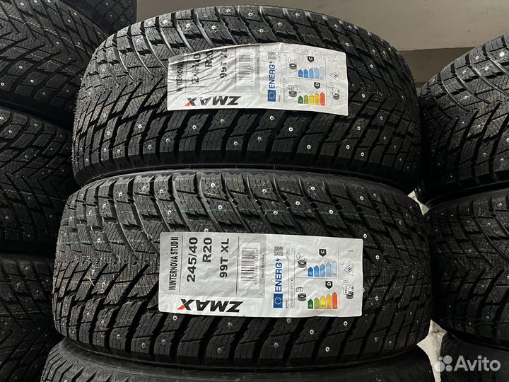 Zmax Winternova Stud II 245/40 R20 и 275/35 R20 99T