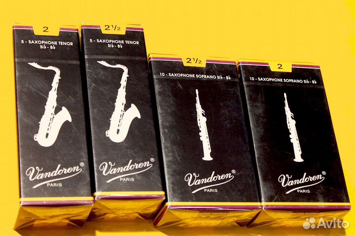 Трости для сопрано и тенор саксофона