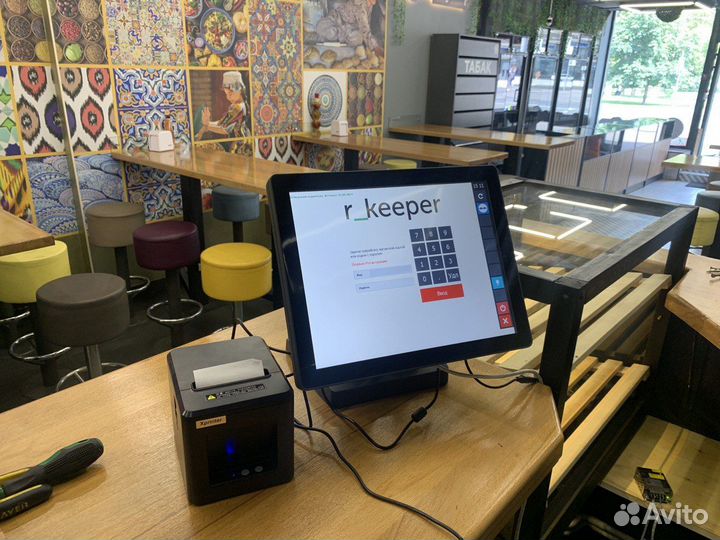 Кипер айко под ключ для кафе F128