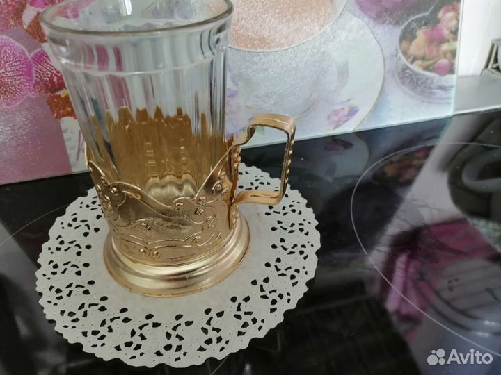 Подстаканник + стакан