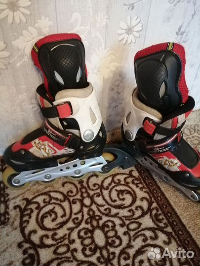 Роликовые коньки раздвижные