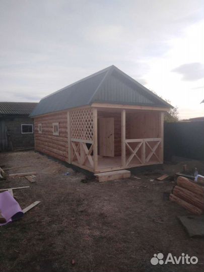 Строим бани, беседи, дачные домики