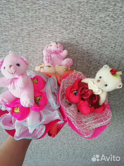 Букеты из игрушек