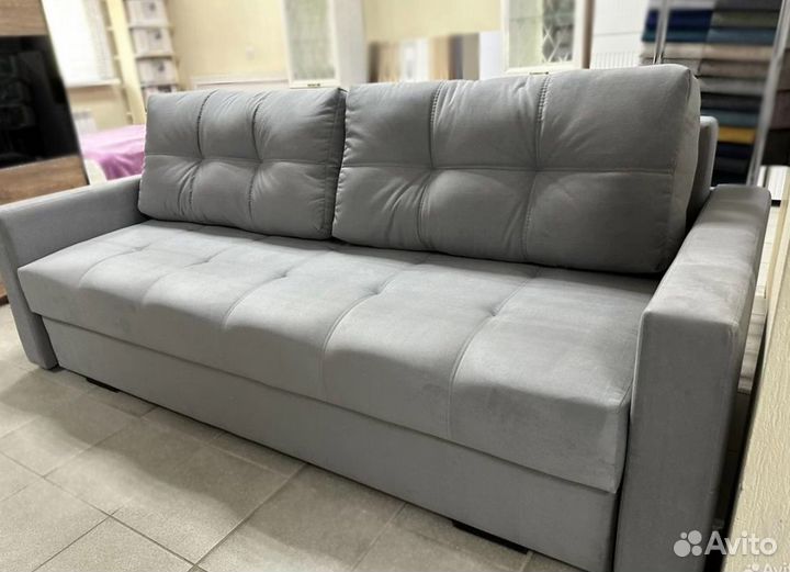 Диван Еврокнижка прямой со спальным местом