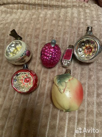 Елочные игрушки СССР