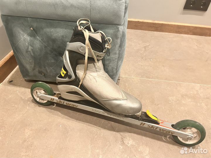 Продам лыжи роллеры