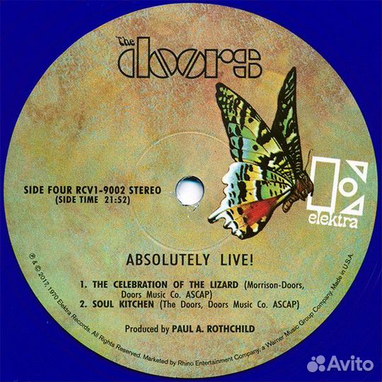 The Doors - Absolutely Live (2 LP, RSD, Blue)