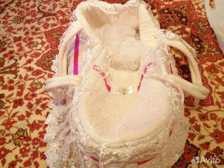 Люлька переноска для новорожденных