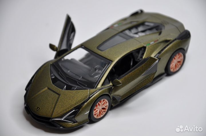 Модель автомобиля Lamborghini Sian FKP 37 металл