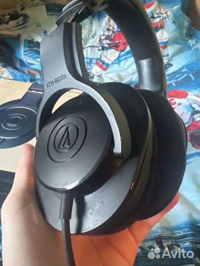 Наушники audio technica ath m20x как новые