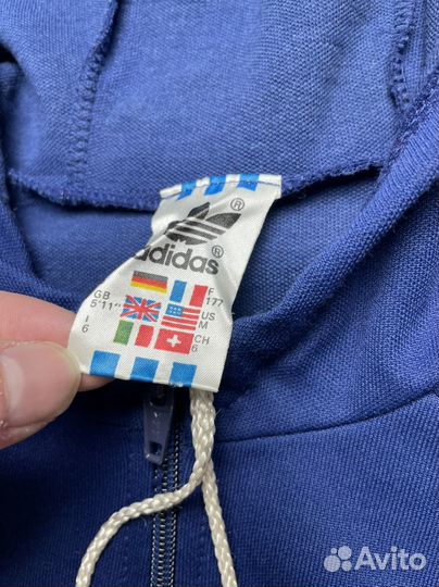 Олимпийка Adidas 80s Vintage Hooded Track Jacket