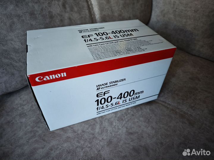 Объектив canon 100 400 ef is