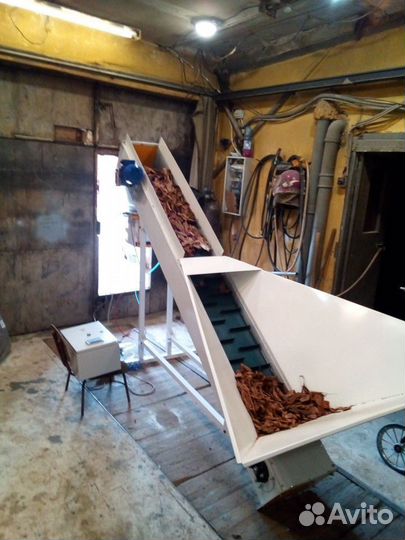 Дозатор весовой для угля, щепы, пеллет ленточный