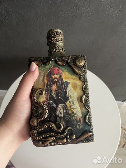 Бутылка ручной работы