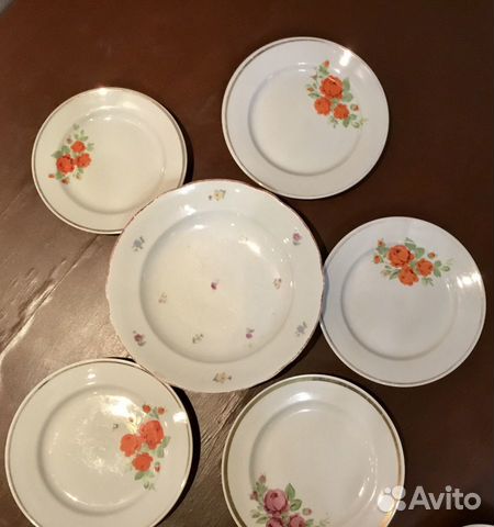 Антикварные тарелки