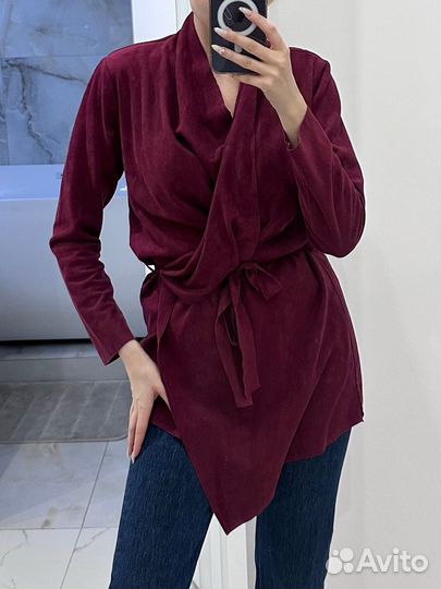 Кардиган на запах