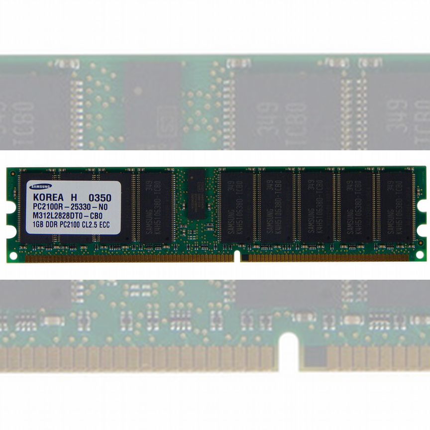 [M312L2828DT0-CB0] Оперативная Память Samsung 1gb M312l2828dt0-Cb0