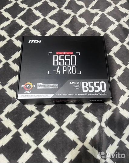 Материнская плата MSI B550-A PRO