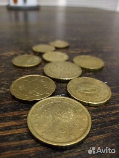 Обмен евро центов