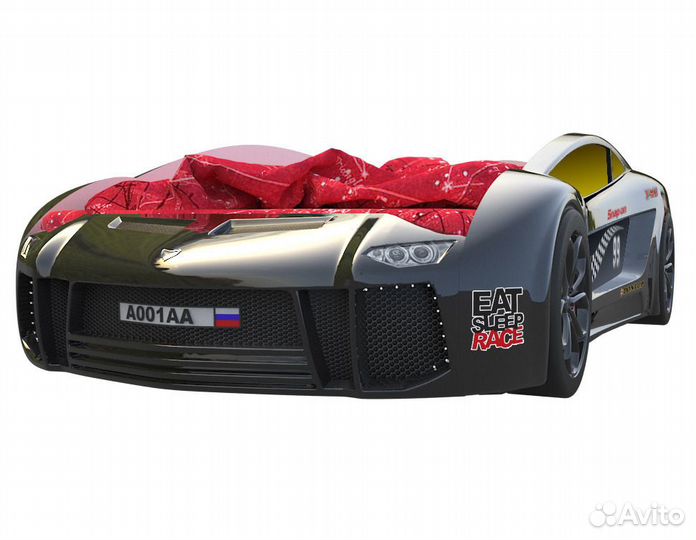 Кровать машина