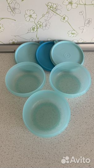 Контейнер tupperware 300 мл салатовые