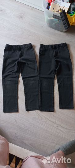 Брюки школьные asda 7-8 лет рост 122-128см